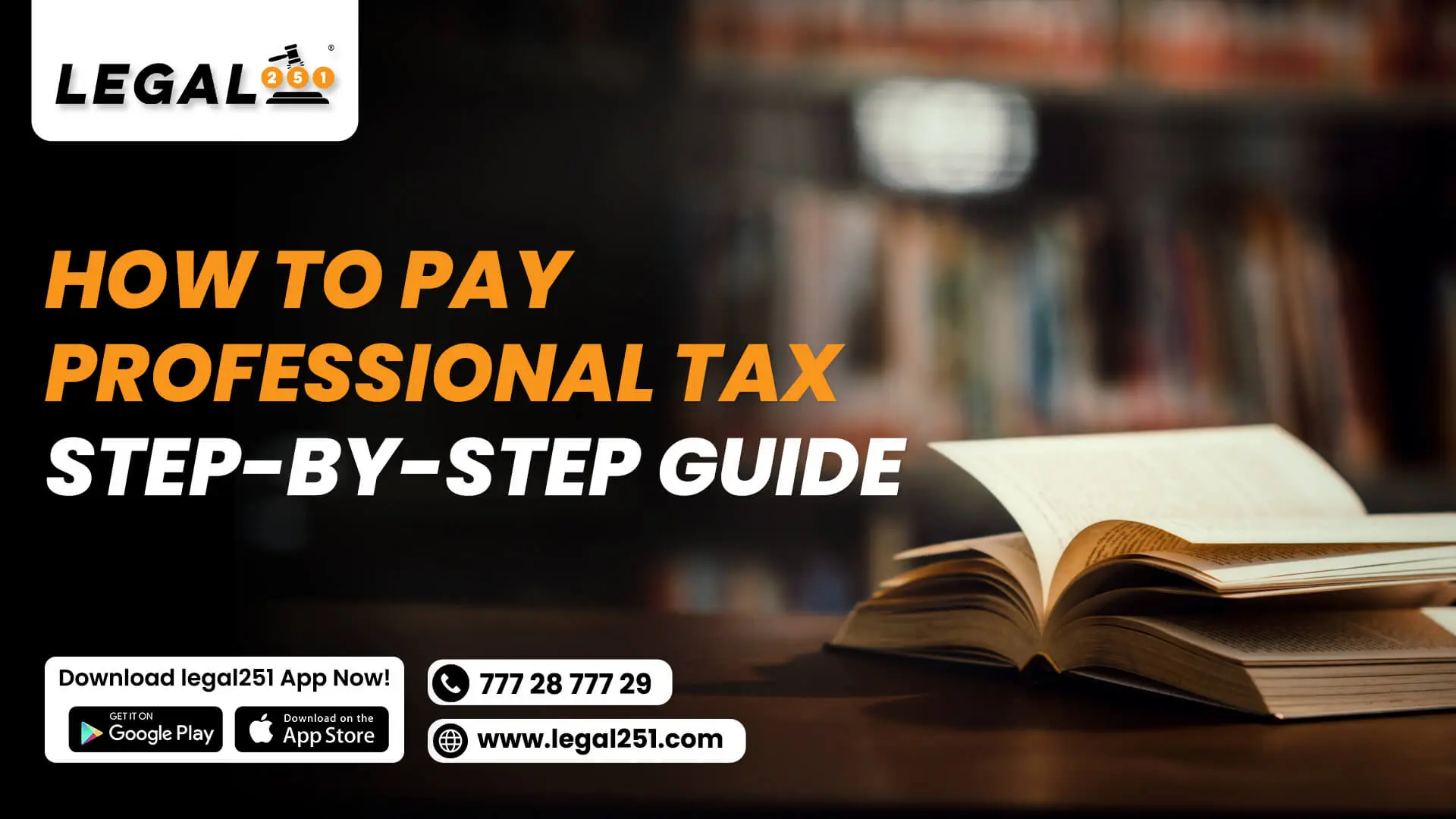 How to pay professional tax step by step Guide