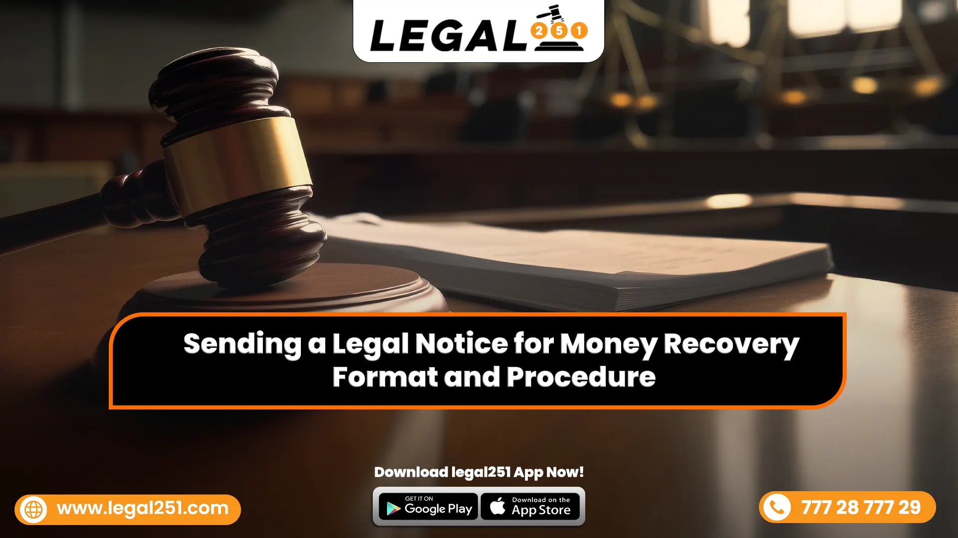 Sending a Legal Notice for Money Recovery: Format and Procedure
