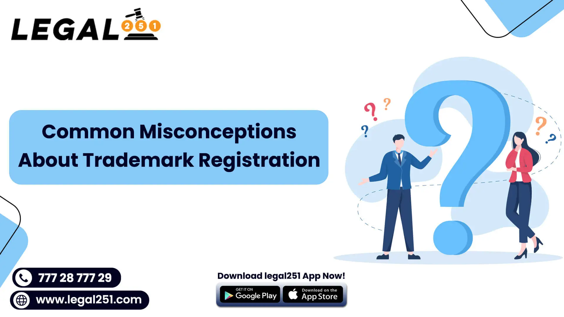Common Misconceptions about trademark registartion